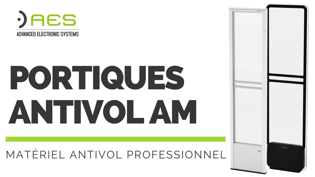 Antivol textile, installation de portique - APRO