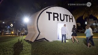 The Truth Booth At Art Basel Miami Beach 2014