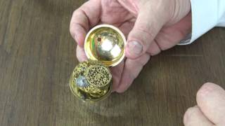 Inside secrets of a pocket watch from 1680