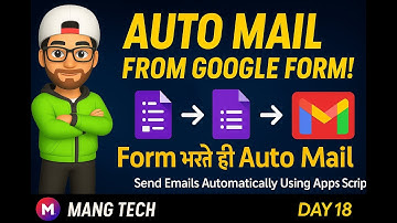 DAY-18 || What Happens When You Automate Email Sending with Google Forms and Apps Script || Coding