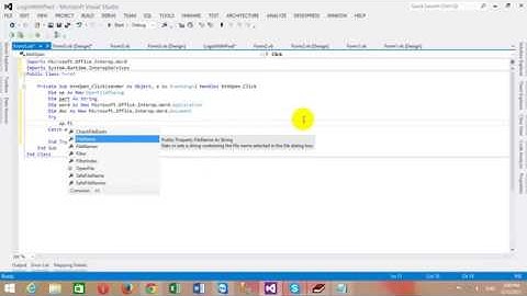 How to Open MS Word by code vb net