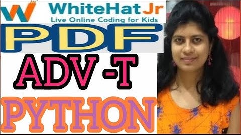 2)PDF ADV-T PYTHON में DEMO INTERVIEW 👩🏻‍💻 में क्या Questions पूछते हैं| #whitehat jr #lovelyspeaks