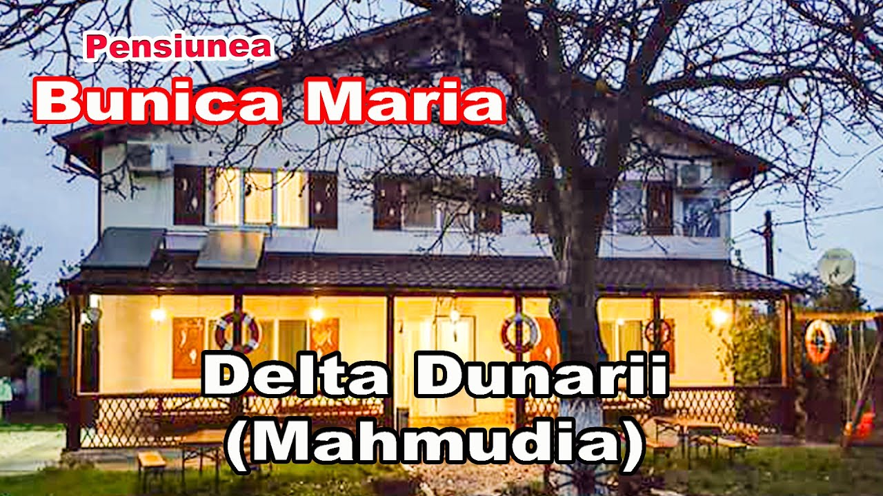 Delta Dunarii Mahmudia Pensiunea Bunica Maria - YouTube
