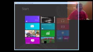 Windows 8 - Basic Start Screen and Desktop