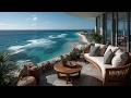 Chill Coffee Shop Ocean Vibes ~ Smooth Cafe Jazz & Calm Instrumental Music