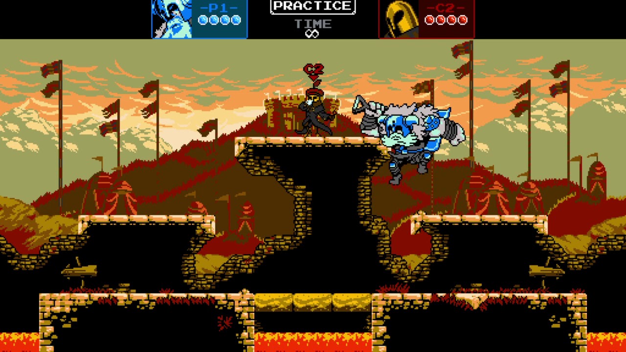 Shovel Knight Showdown basic Polar Knight techniques