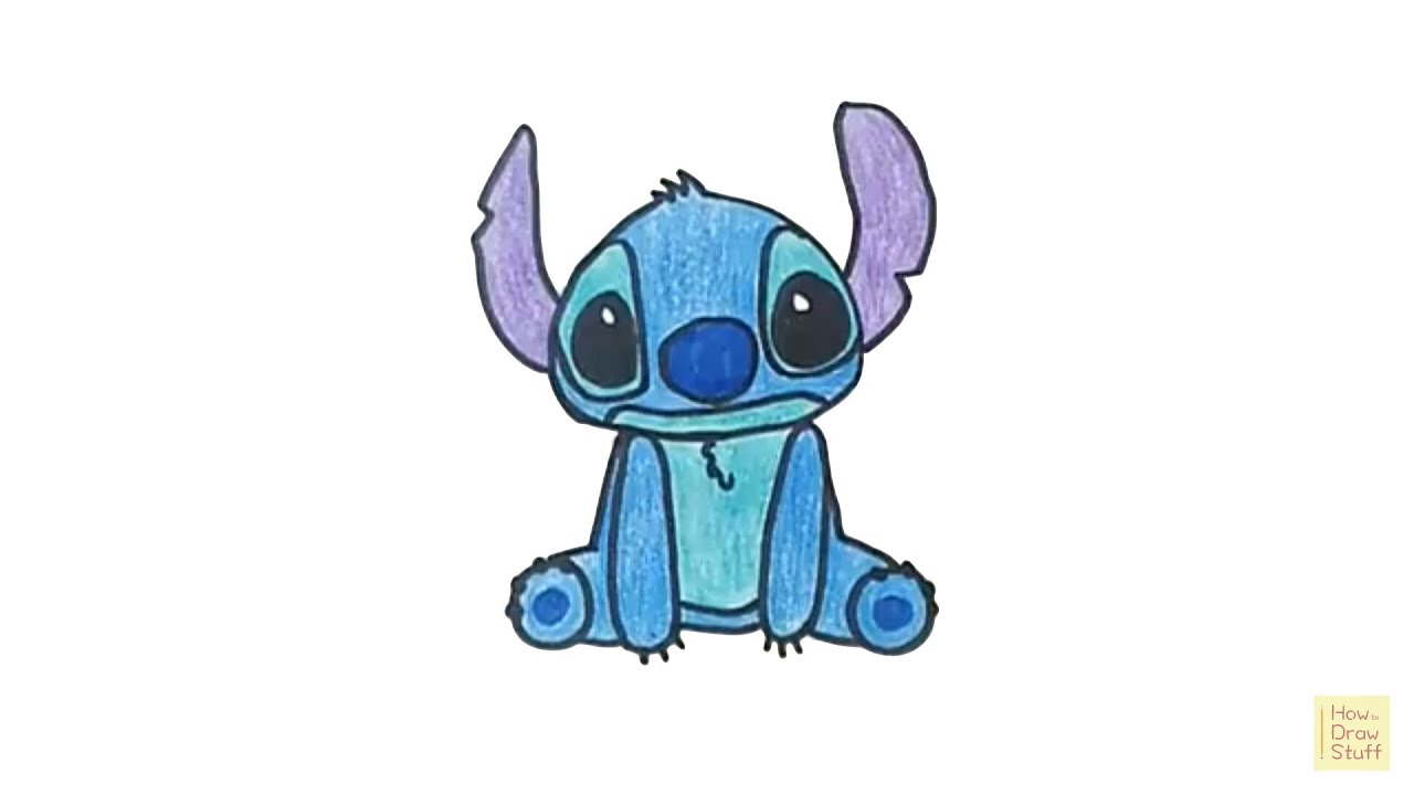 stitch cute drawing