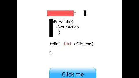 Flutter - How to add Elevated Button in flutter