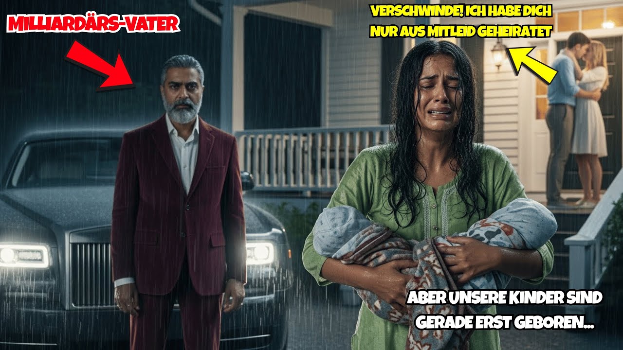 ER WARF SIE MIT DEN KINDERN RAUS… UND ENTDECKTE, DASS IHR VATER MILLIARDÄR IST!