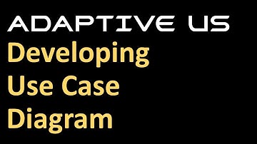 Developing Use diagrams using StarUML - Adaptive US