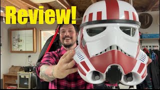 Hasbro Black Series Imperial Shocktrooper Helmet Review | Star Wars Collectible Unboxing