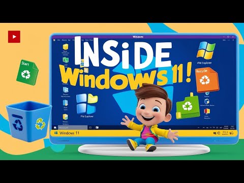 "Introduction To Windows 11" | Learning The Basics For Kids