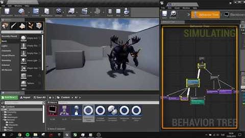 Unreal Engine 4 Learning #14 Working on AI