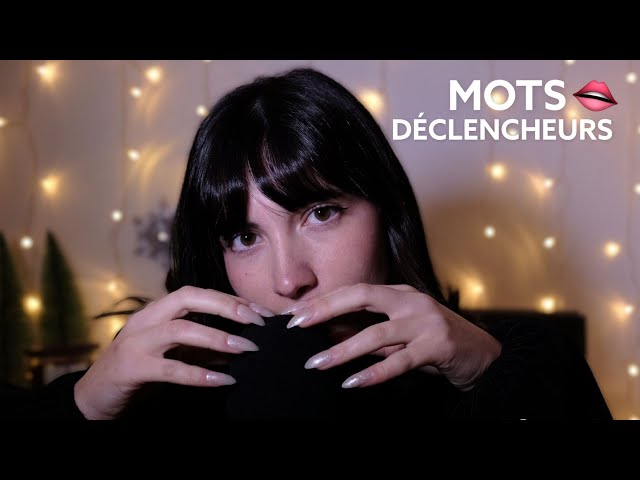 ASMR ☁️ N°18 MOTS DÉCLENCHEURS DE NOËL 🎄( mouth sounds)