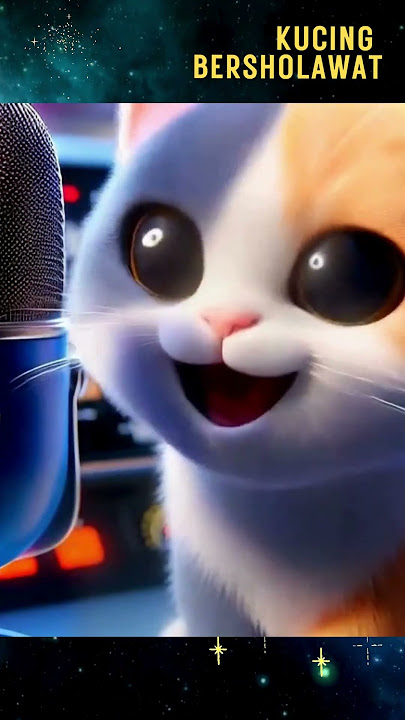 Kucing Lucu dan Imut Sholawat Asholatu alannabi #superghaizar