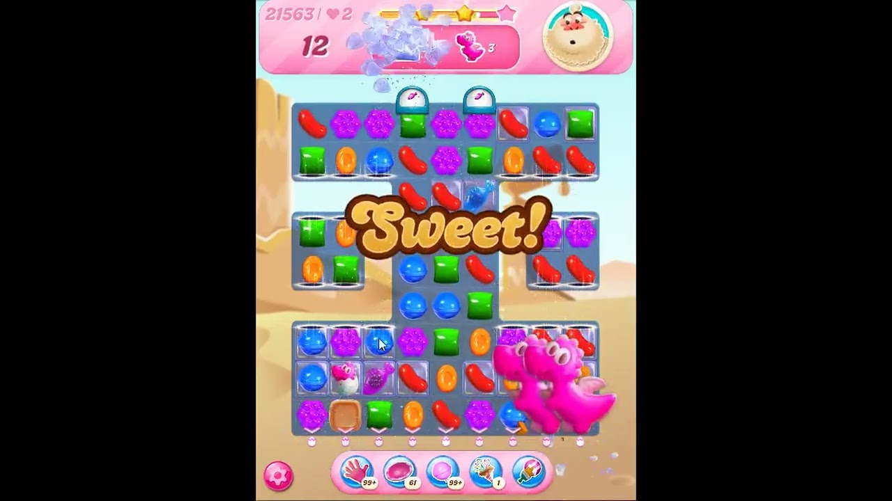 Candy Crush Saga Level 21563 - NO BOOSTERS | SKILLGAMING ✅