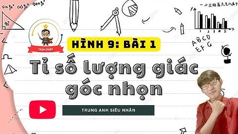 Hình học 9 | Bài 1 : Tỉ số lượng giác của góc nhọn