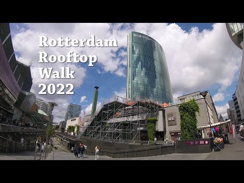 Rotterdam Rooftop Walk - Cross the Coolsingel in the Air!