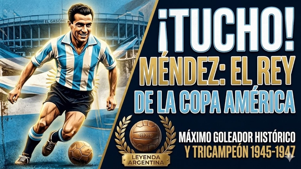 El récord que NI MESSI pudo romper: La leyenda de TUCHO MÉNDEZ 🇦🇷🏆