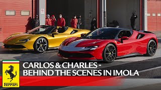 Carlos \& Charles - Behind the Scenes in Imola