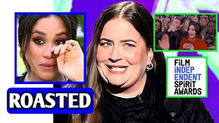 PULL NO PUNCHES! Aidy Bryant ROAST Meghan Right To Her Face At Film Independent Spirit Awards Stage