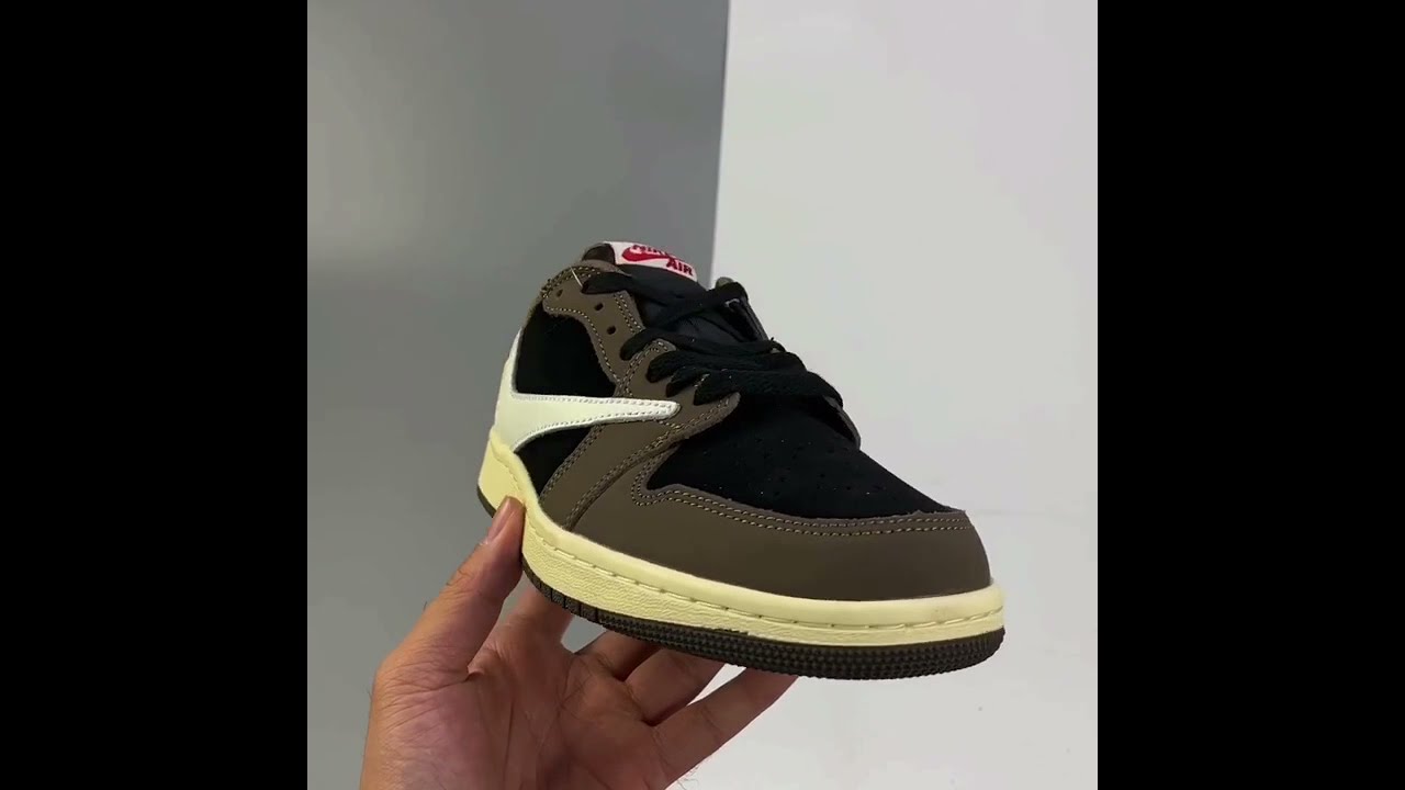 2021 Travis Scott x Fragment Air Jordan 1 Low