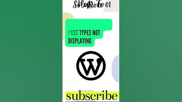 WordPress Custom Post Types Not Displaying