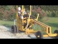 Gravely Powered Motor Grader Tractor