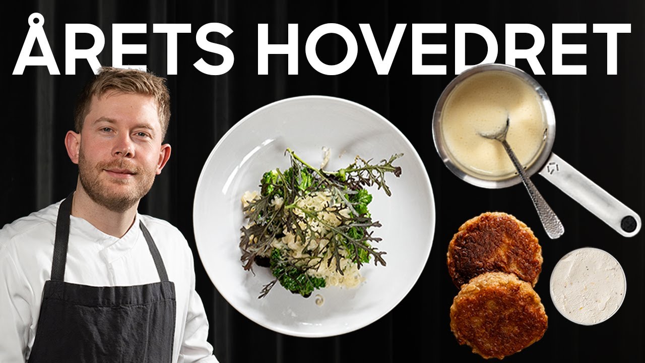 Årets VINDER-HOVEDRET 🏆 🍽️ Glaserede østershatte | Ostesauce | Bornholmsk fladbrød og pesto-surprise