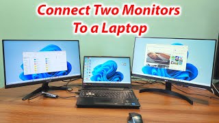 How To Connect Two Monitors To A Laptop With One Hdmi Port