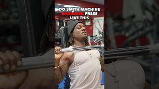 Do Smith Machine Shoulder Presses Like THIS!