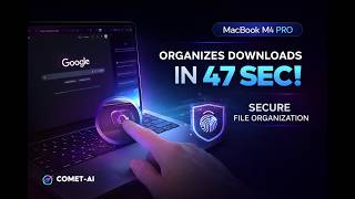 I Built an Agentic AI That Organizes Files Automatically | Comet-AI