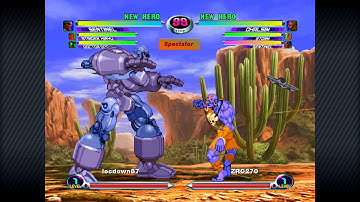 MvC2: Locdown (SentStriderDoom) Vs. ZRC270 (SimStormSent) Casuals