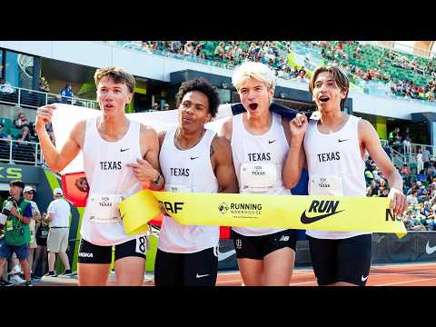 Texas WINS the State DMR at Nike Nationals