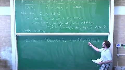 Dr. Ulrik Buchholtz | Nominal applications of the classifying space of the finitary permutation