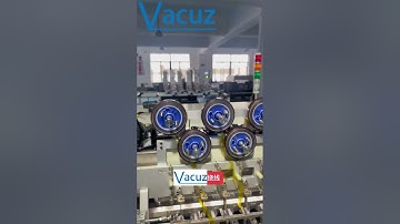 China 16 Spindles Axis Vacuz Automatic Transformer Bobbin Coil Needle Winding Taping Machine Price