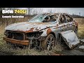 This BMW 740Li Was Left to Die… So I Decided to Save It | Abandoned BMW Restoration