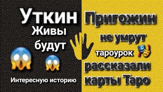 Пригожин Евгений  и Уткин Дмитрий находятся в Африке.Интерксную историю рассказали карты Таро.