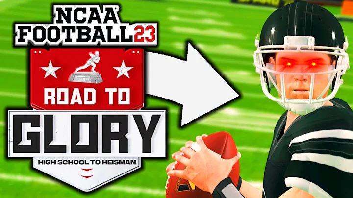 The MOST UNIQUE NCAA Football 23 Road To Glory EVE...