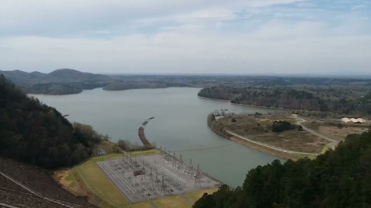 Carters Lake Dam, GA YouTube