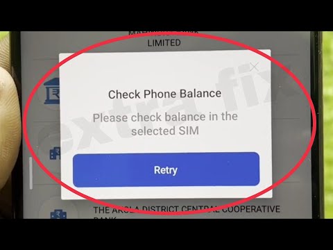 MobiKwik Fix: "Check Phone Balance" - Please check balance in the selected SIM Problem Solved