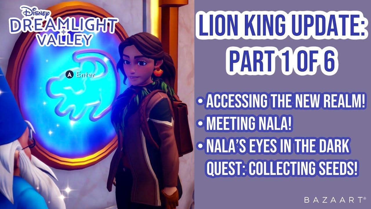 LION KING UPDATE! Disney Dreamlight Valley Pride of the Valley Part 1
