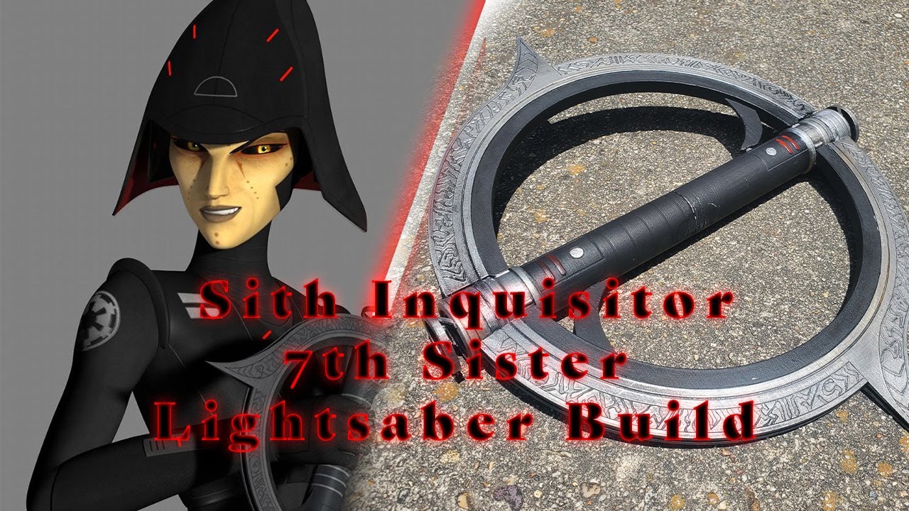 Sith Inquisitor Lightsaber- 7th Sister