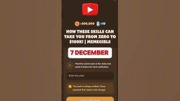 HOW THESE SKILLS CAN TAKE YOU FROM ZERO TO $100K! | MEMEGIRLS #memefi #code