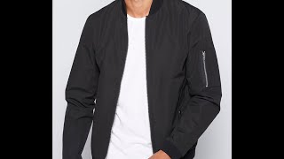 Studio - Jack and Jones Bomber Zip Jacket #Studio #jackjones #bomberjacket