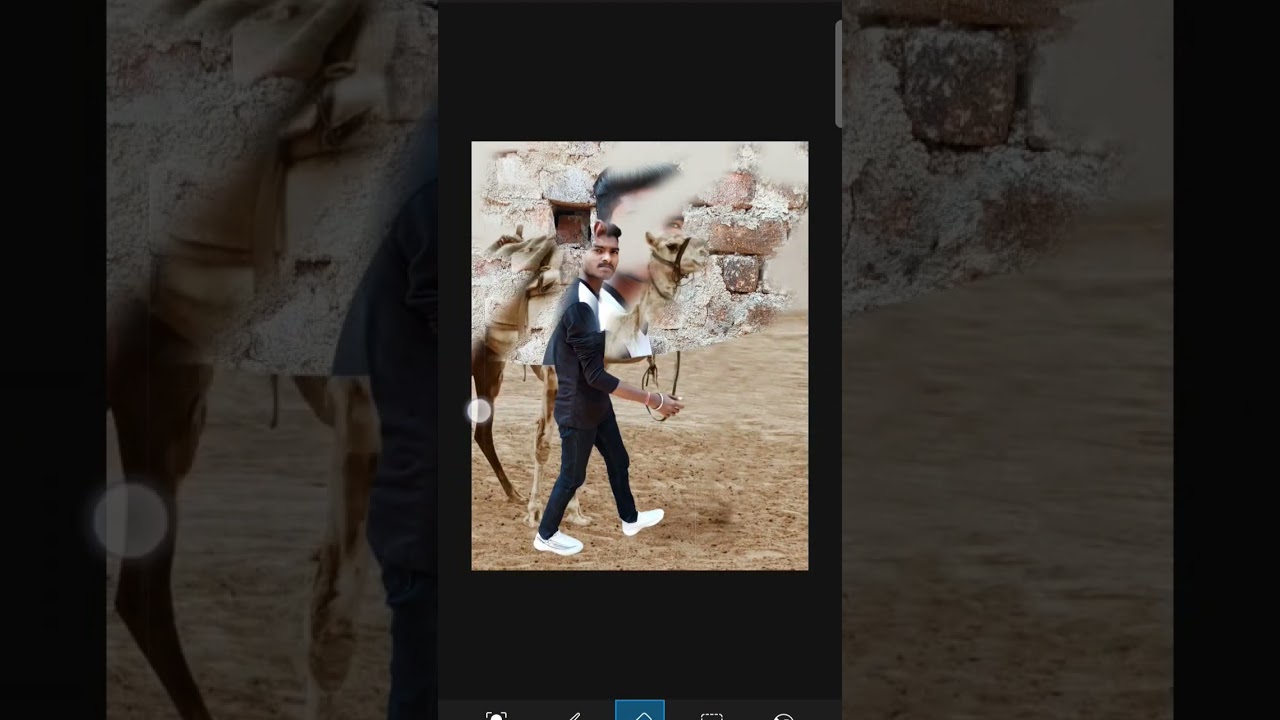ऊंट Photo Editing सबसे आसान तरीका में| Vijay Mahar Camel photo editing tutorial video| 