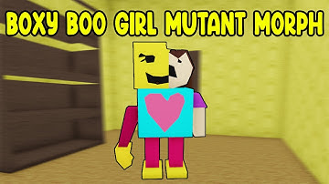 UPDATE  - How To Find BOXY BOO GIRL MUTANT MORPH in Find The Backrooms Morphs