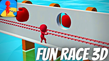 Mobile Game - Fun Race 3D GamePlay // All Levels, Pro Games, Level Up, iOS Android Games.