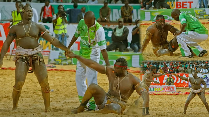 Intégralité combat Ada Fass vs Gouye Gui, caméra Lutte TV reportage Père Palla et Lamine Seck