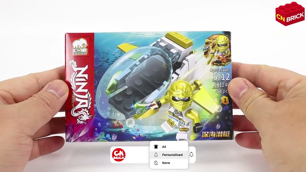 Epic Ninjago Vehicle Set – Bigger Than Expected Jx1240 Unoffical